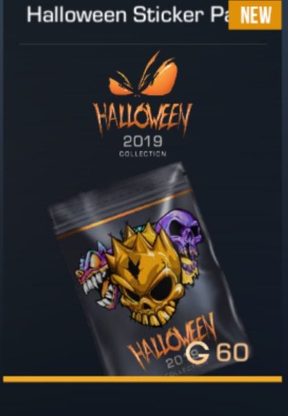 Хэллоуин стикер пак стандофф
