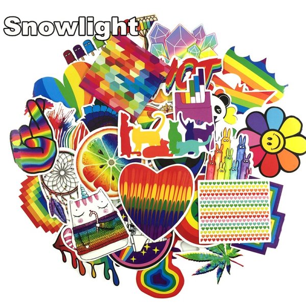 Радужные Стикеры