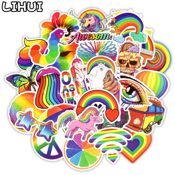 Радужные Стикеры