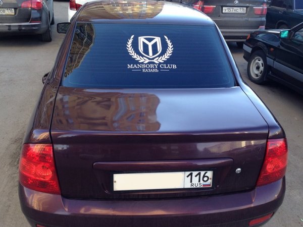 Mansory Club наклейка