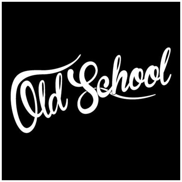 Наклейка на авто олдскул