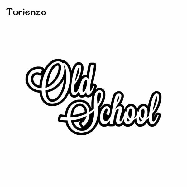 Old School наклейка на машину