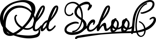 Наклейка на авто олдскул