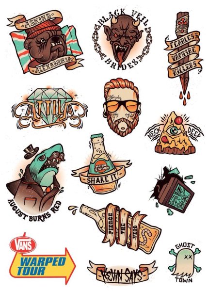 Стикеры олдскул