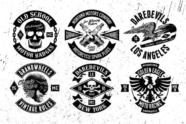 Олдскульные логотипы