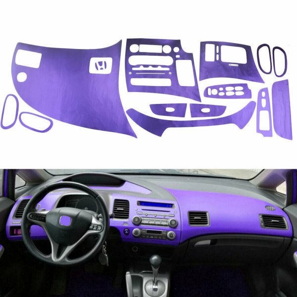 Наклейки в салон автомобиля на торпеду