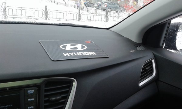 Коврик на Торпедо Хендай Солярис