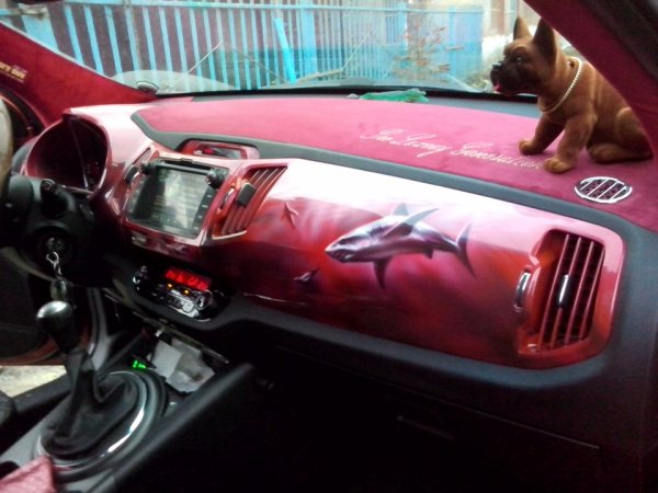 Kia Sportage 3 аэрография