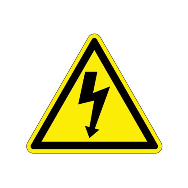 Знак молния 150х150х150мм EKF