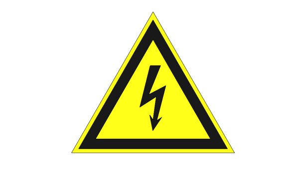 Символ "молния" 25х25х25 IEK ypc30-molni-1-100