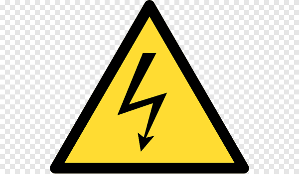 Знак электробезопасности молния