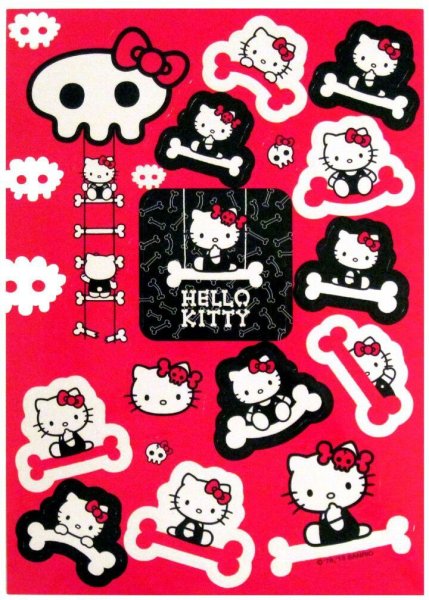 Наклейки с Хеллоу Китти инди КИД
