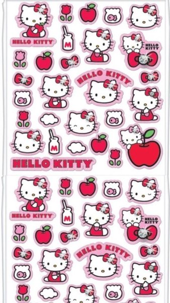 Наклейки с Хеллоу Китти маленькие