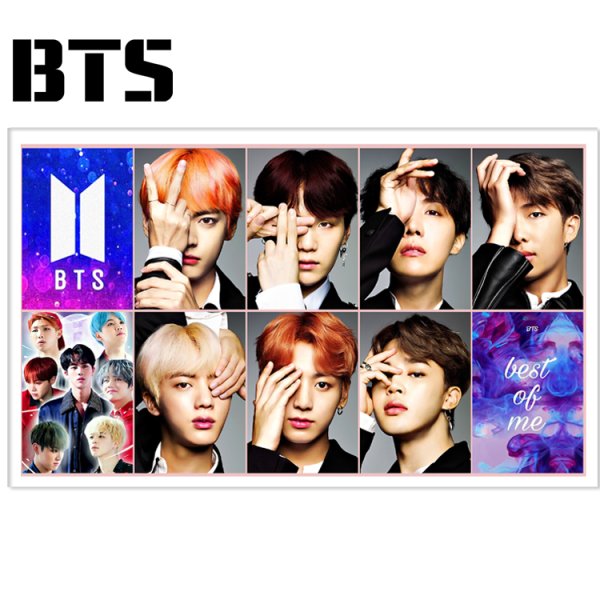 БТС наклейки группа