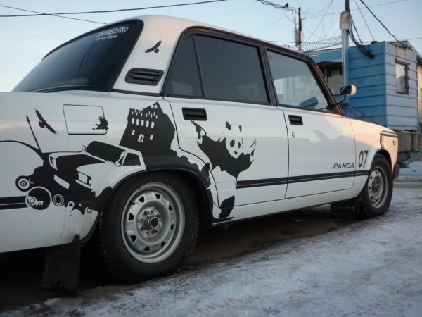 2107 Белый винил