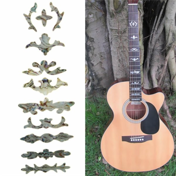 Наклейка акустическая гитара