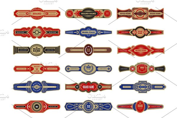 Наклейки на сигары