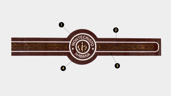 Этикетка для сигары шаблон