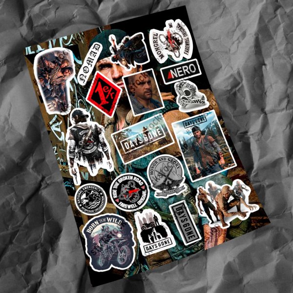 Наклейки Days gone