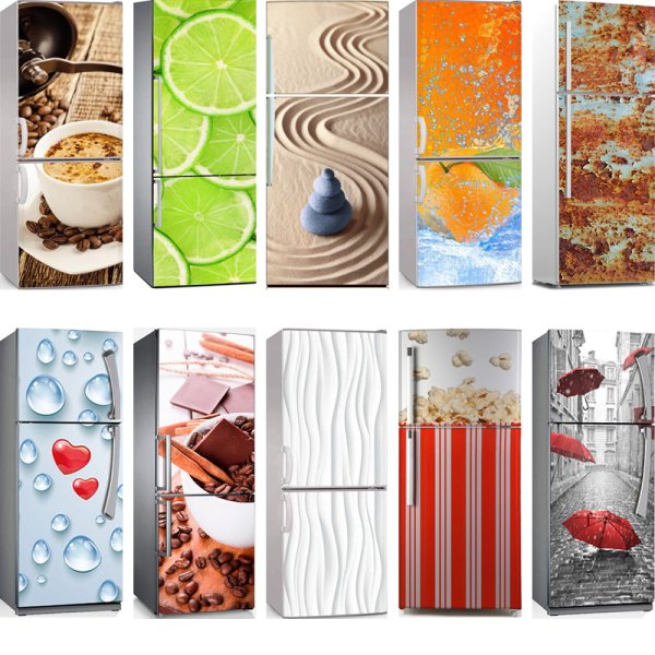 Самоклеящаяся пленка на холодильник