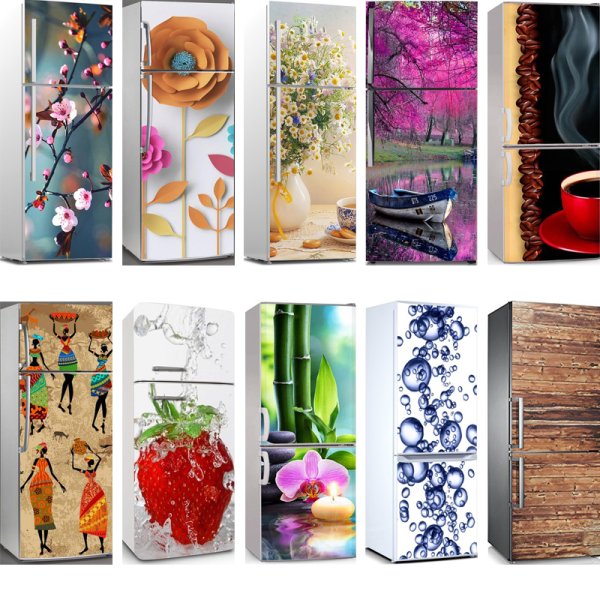 Клеящаяся пленка на холодильник