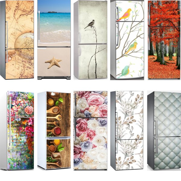 Самоклеящаяся пленка на холодильник