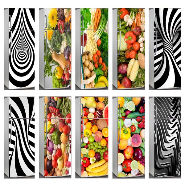 Наклейка на холодильник -паб