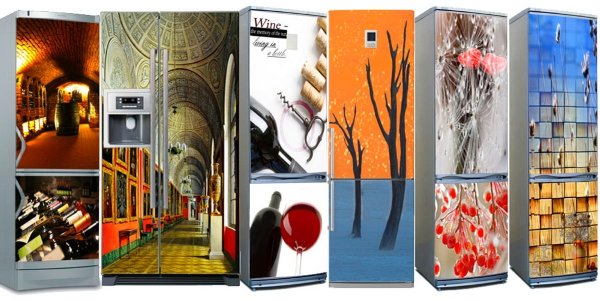 Наклейка на холодильник -паб