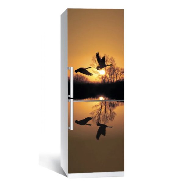 Виниловая пленка на холодильник