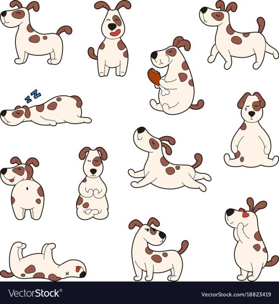 Стикер собака