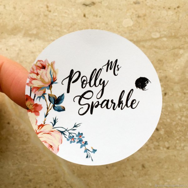 Круглые наклейки