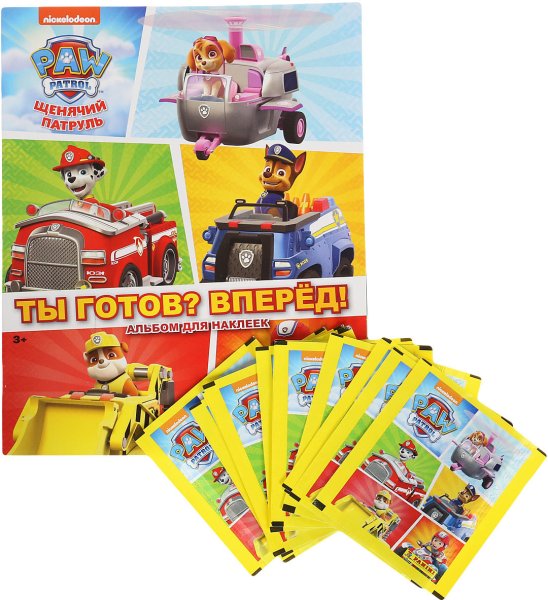 Панини наклейки Щенячий патруль 4