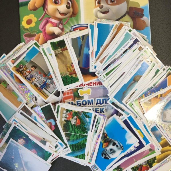 Наклейки Панини Щенячий патруль