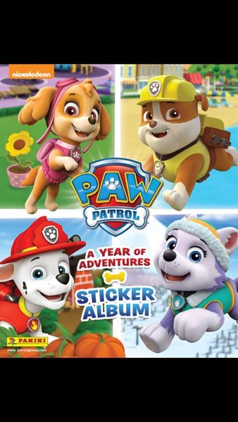 Наклейки Панини Щенячий патруль