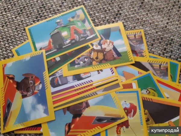 Panini наклейки Щенячий патруль