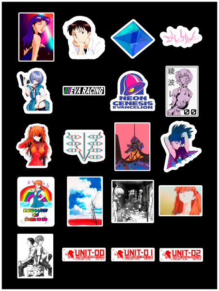 Евангелион Стикеры