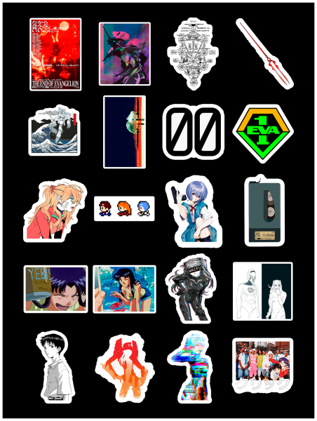Евангелион Стикеры