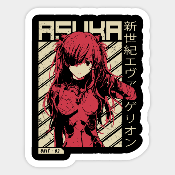 Стикеры аниме Евангелион