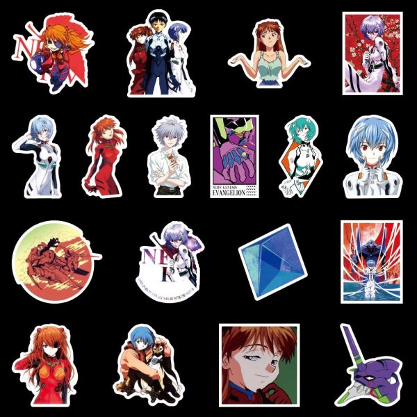 Стикеры аниме Евангелион