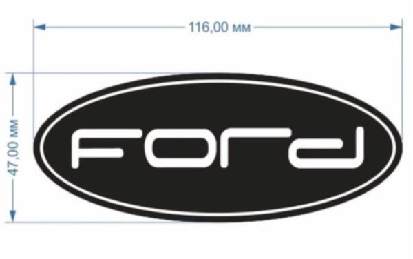 1925952 Эмблема Ford Focus