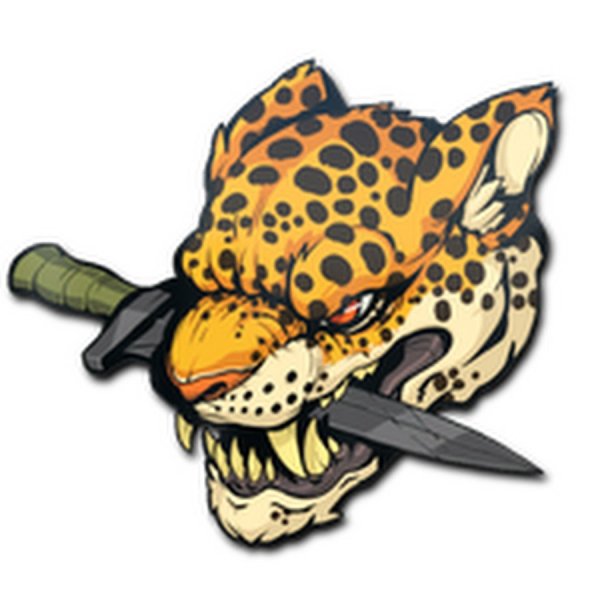 Наклейка пятнистый враг голографическая