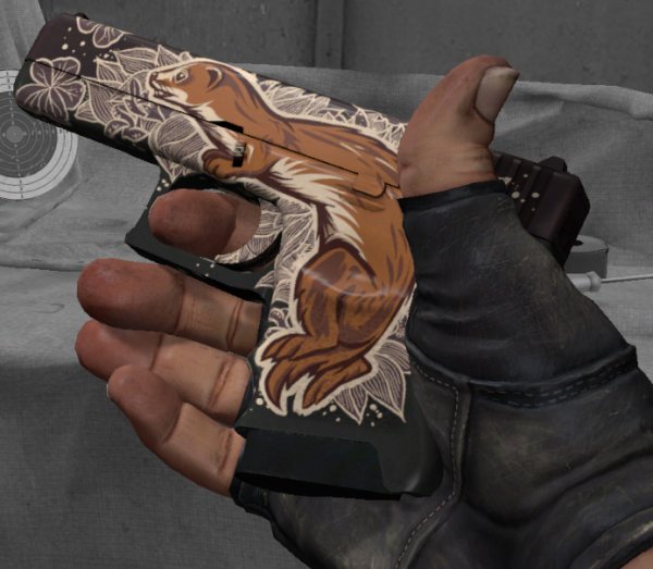 Наклейка талисман КС го