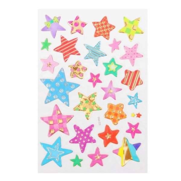 Разноцветные звездочки