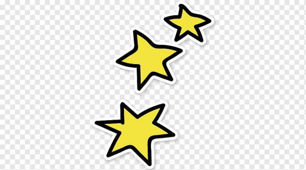 Наклейка - звездочки