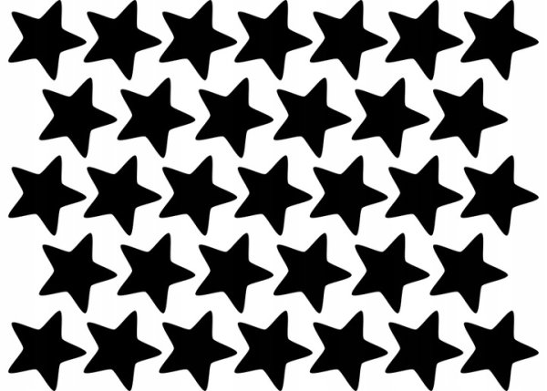 Наклейки звездочки маленькие