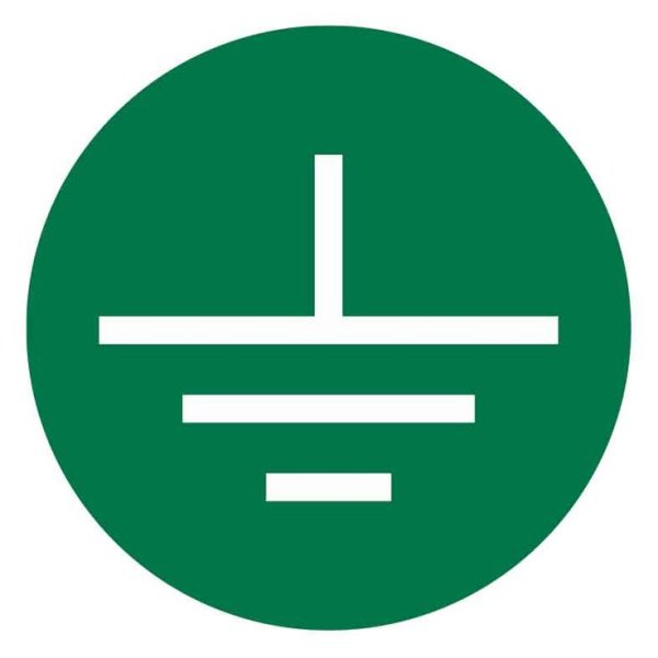 Знак заземления ГОСТ вектор