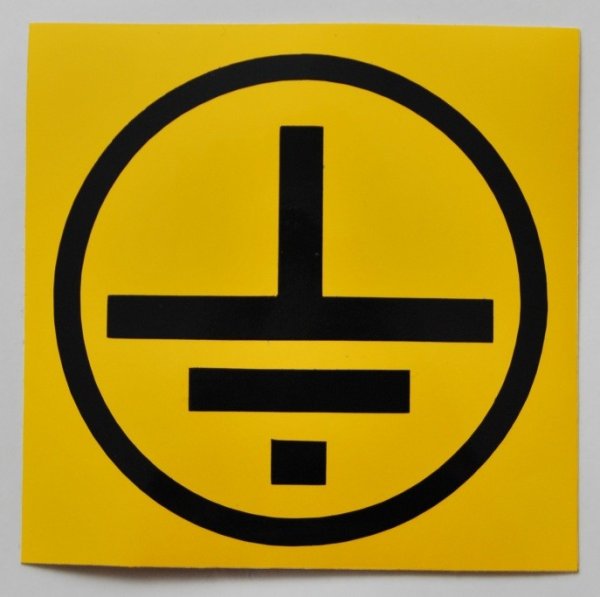 Знак заземления ГОСТ 21130-75