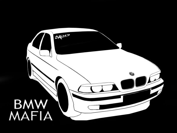 E46 наклейка