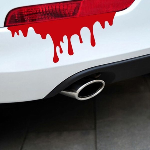 Бампер машины Стикеры