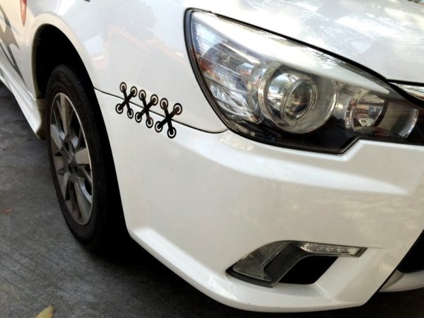 Наклейки на бампер